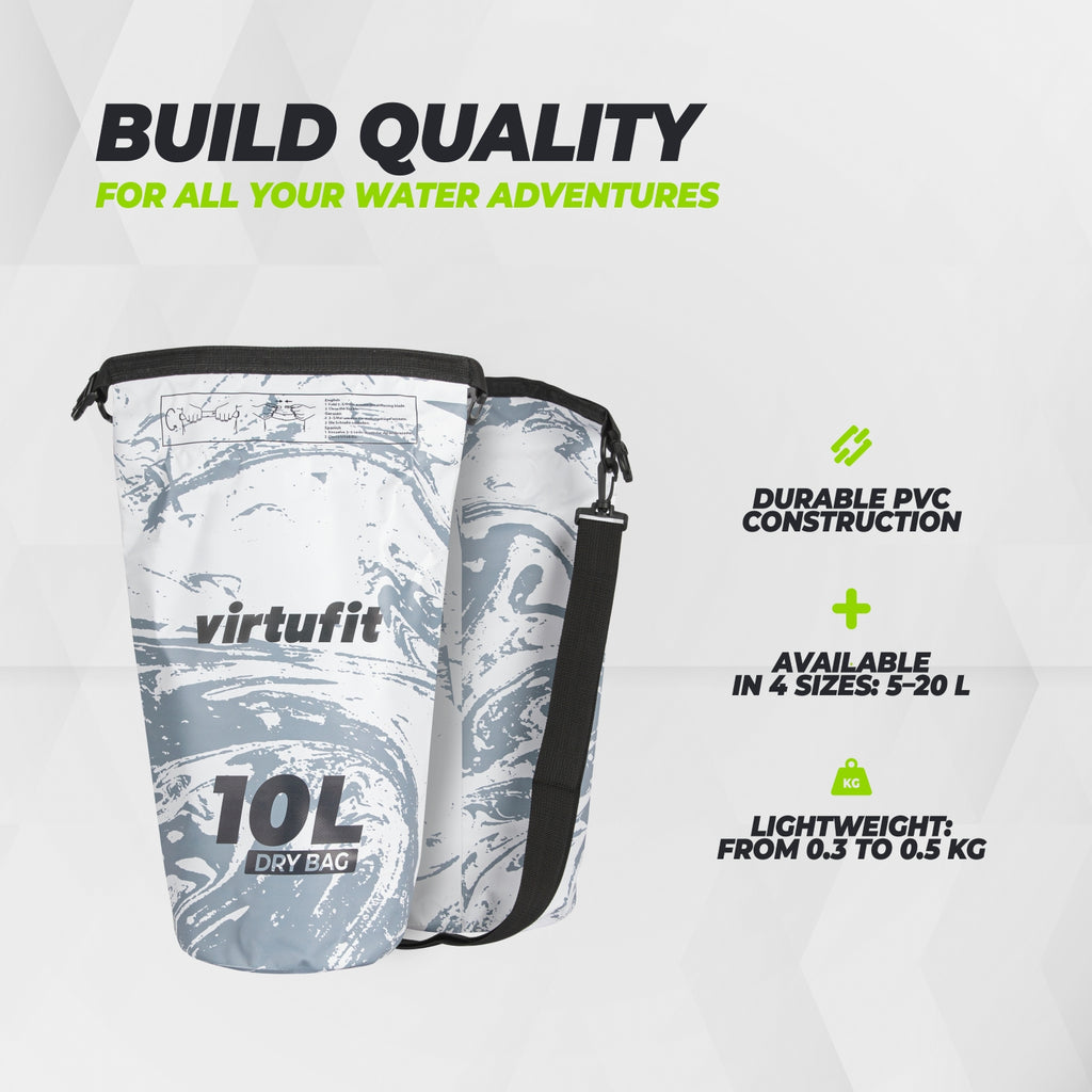 VirtuFit Dry Bag 10L - Waterdichte Tas