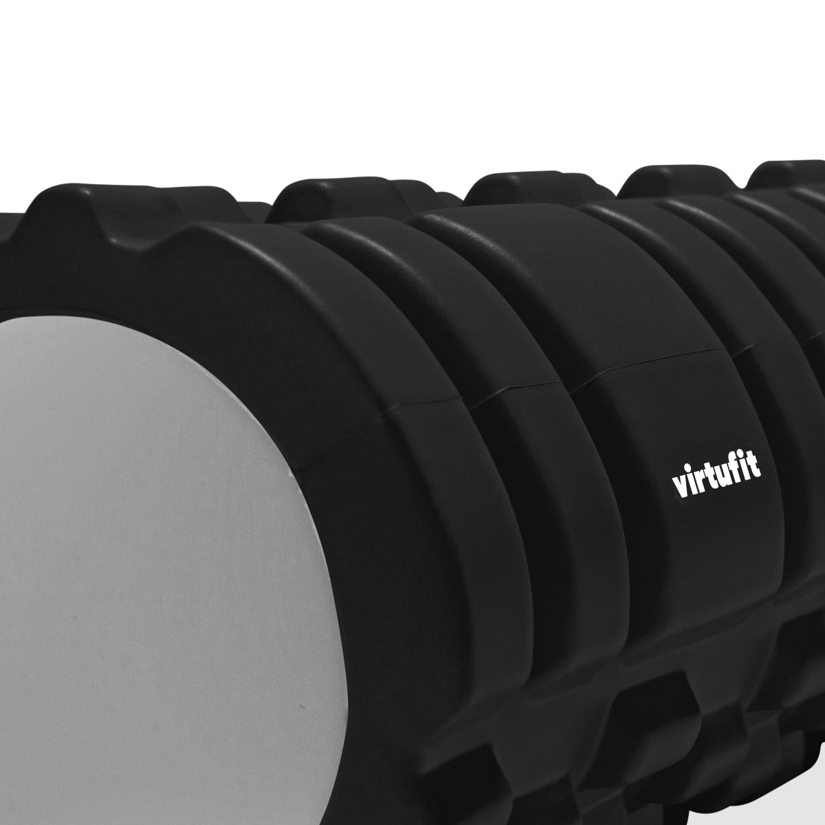 VirtuFit Grid Foam Roller - Massage roller - 62 cm - Zwart - Tweedekans