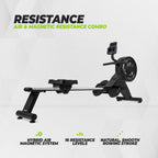 VirtuFit Elite Air Magnetic Roeitrainer