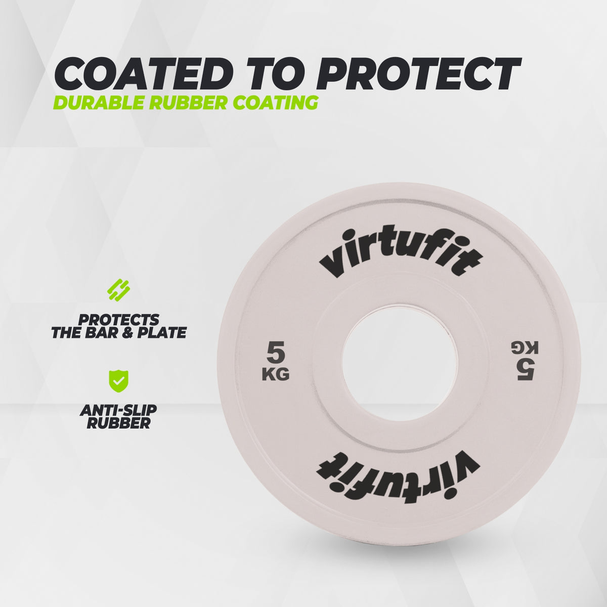 VirtuFit Olympische Fractional Plate - Halterschijf - Bumper Plate - 5 kg