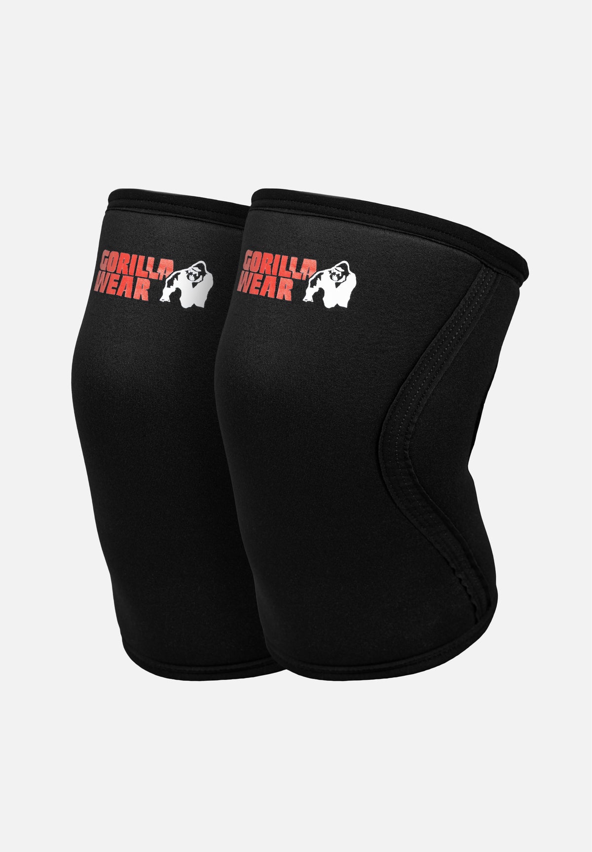 Gorilla Wear 7MM Premium Knee Sleeves - Zwart