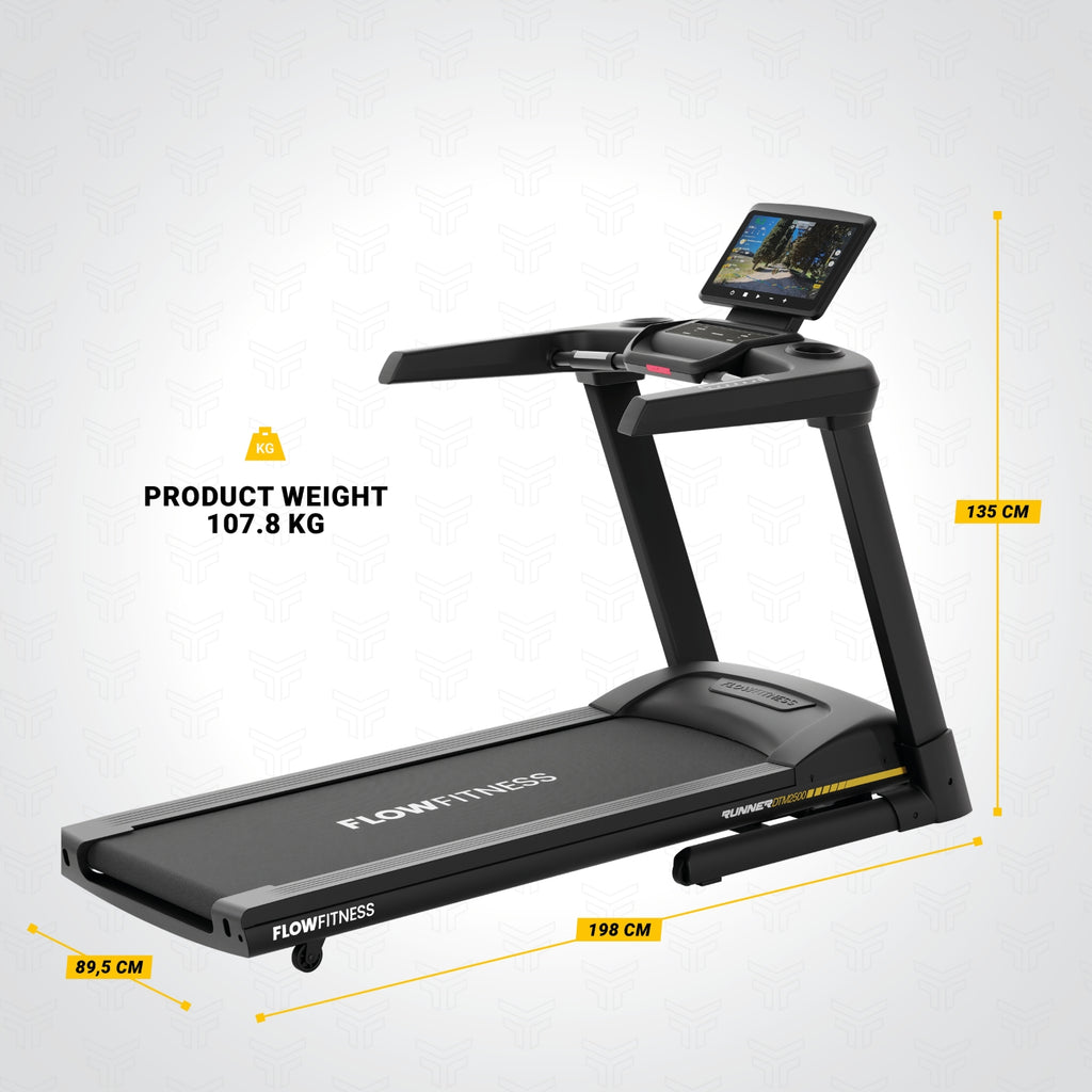 Flow Fitness DTM2500s - Loopband - Touchscreen