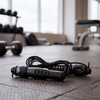 VirtuFit Verstelbaar Springtouw - Met teller - Zwart/Grijs