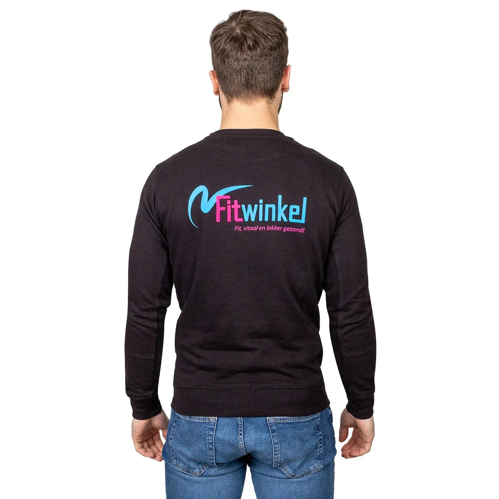 Fitwinkel Sweater - Zwart