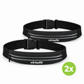 VirtuFit Running Belt – Verstelbare hardloopriem - Set van 2