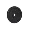 VirtuFit Gietijzeren Halterschijf - Halter gewicht - 30 mm - 5 kg - Zwart - Tweedekans