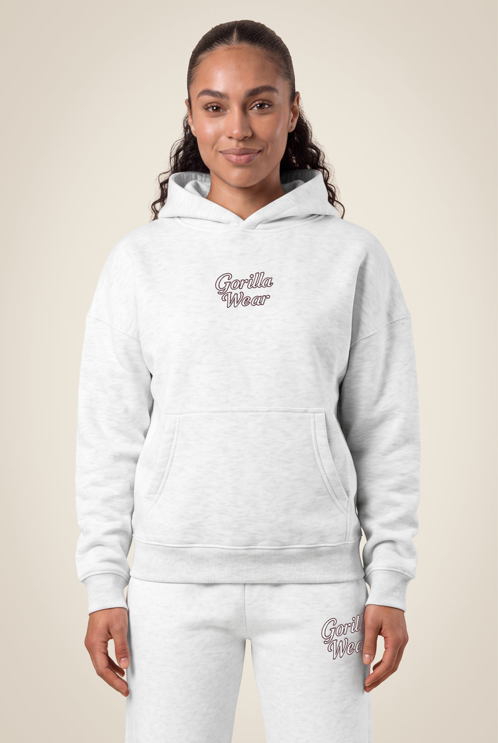 Gorilla Wear Skye Hoodie - Lichtgrijs