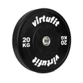 VirtuFit Bumper Plate - Olympische Halterschijf van Rubber - 50 mm - 20 kg - Tweedekans