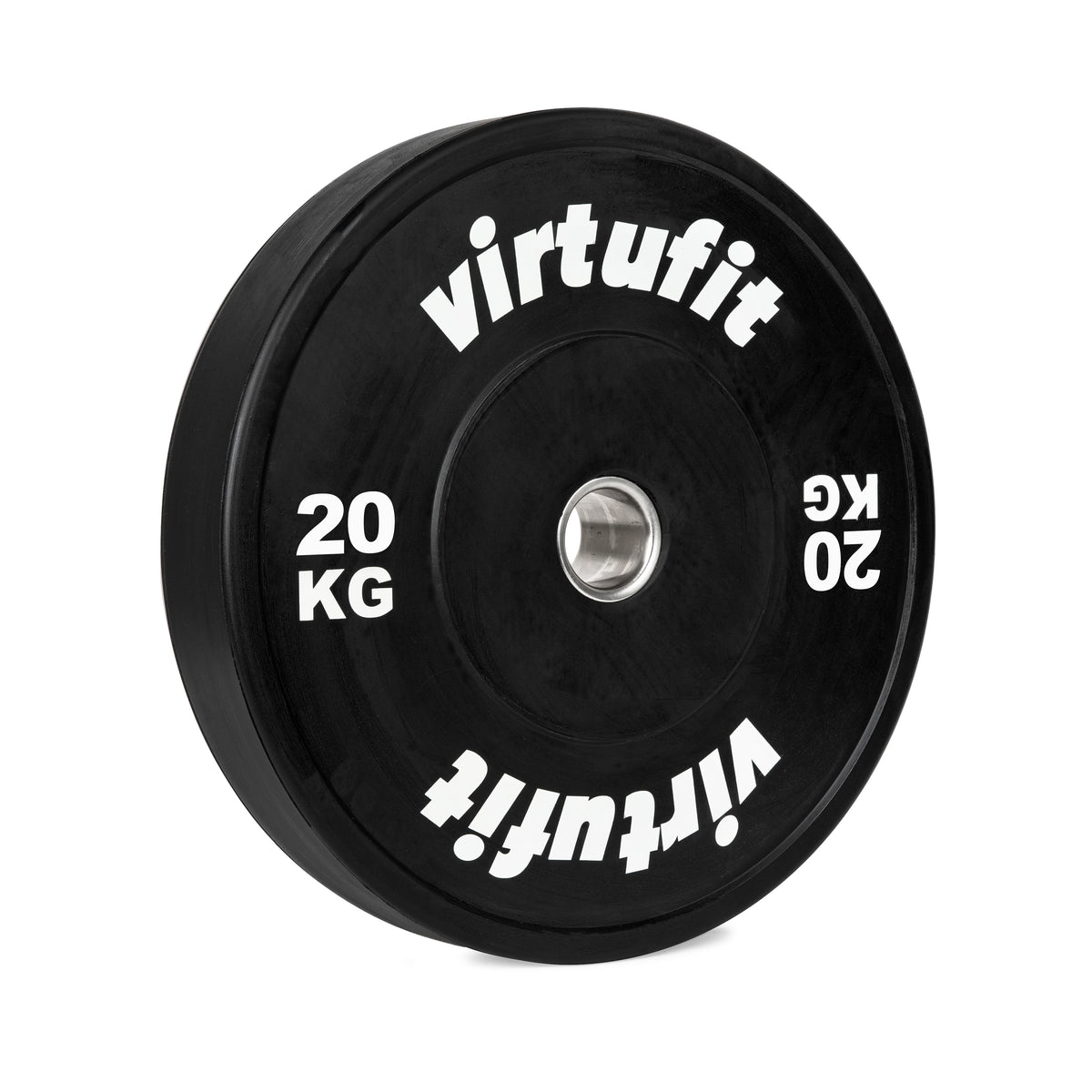 VirtuFit Bumper Plate - Olympische Halterschijf van Rubber - 50 mm - 20 kg - Tweedekans