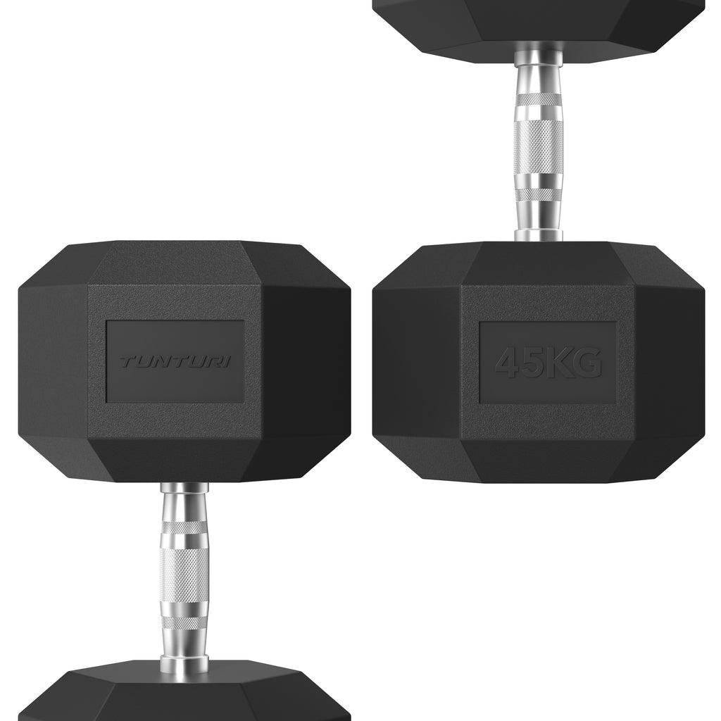 Tunturi Platinum Hexa Dumbbell - 45 kg