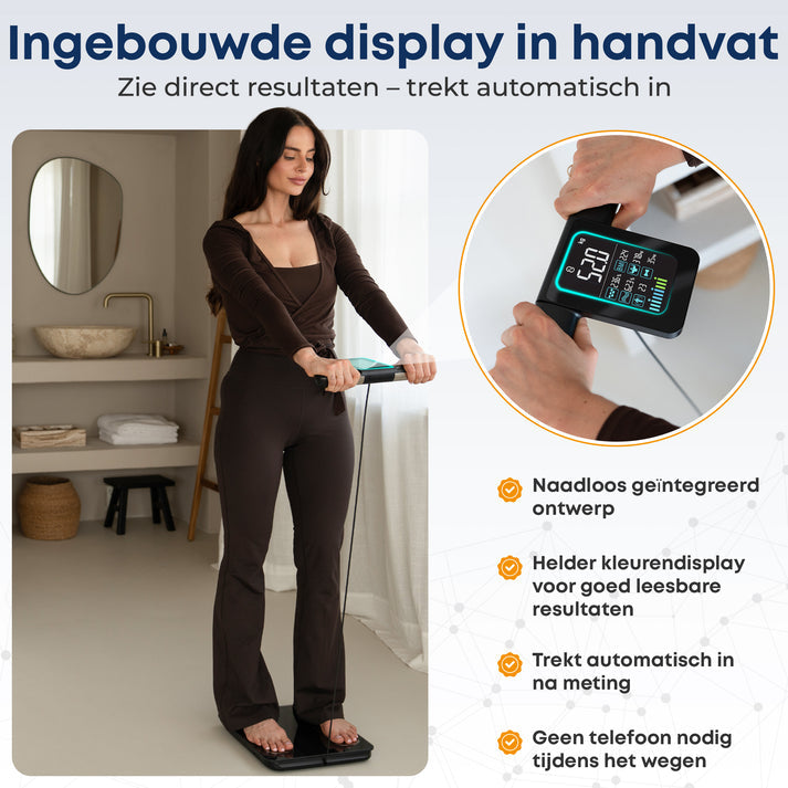 Robi S15 Smart Body Analyzer - Digitale Weegschaal