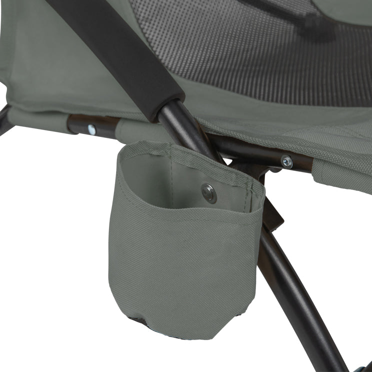 VirtuFit Strandstoel opvouwbaar - Campingstoel - Grijs - Tweedekans