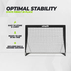 VirtuFit Pop-Up Voetbaldoelen Set - Voetbalgoals - 120 x 90 cm - Tweedekans