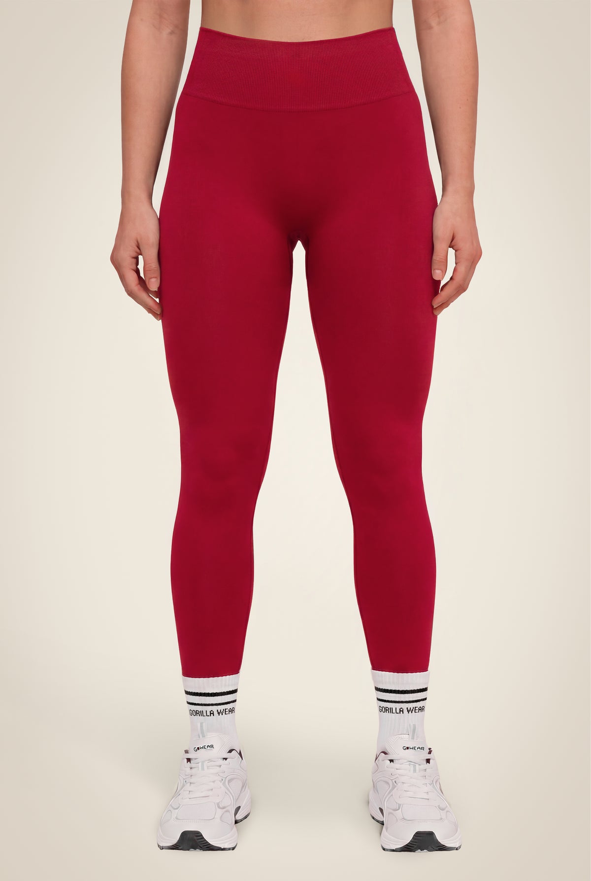 Gorilla Wear Florence Seamless Contour Leggings - Rood