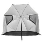 VirtuFit Strandparasol Premium - Windscherm - Strandtent - 200 cm - Grijs - Tweedekans