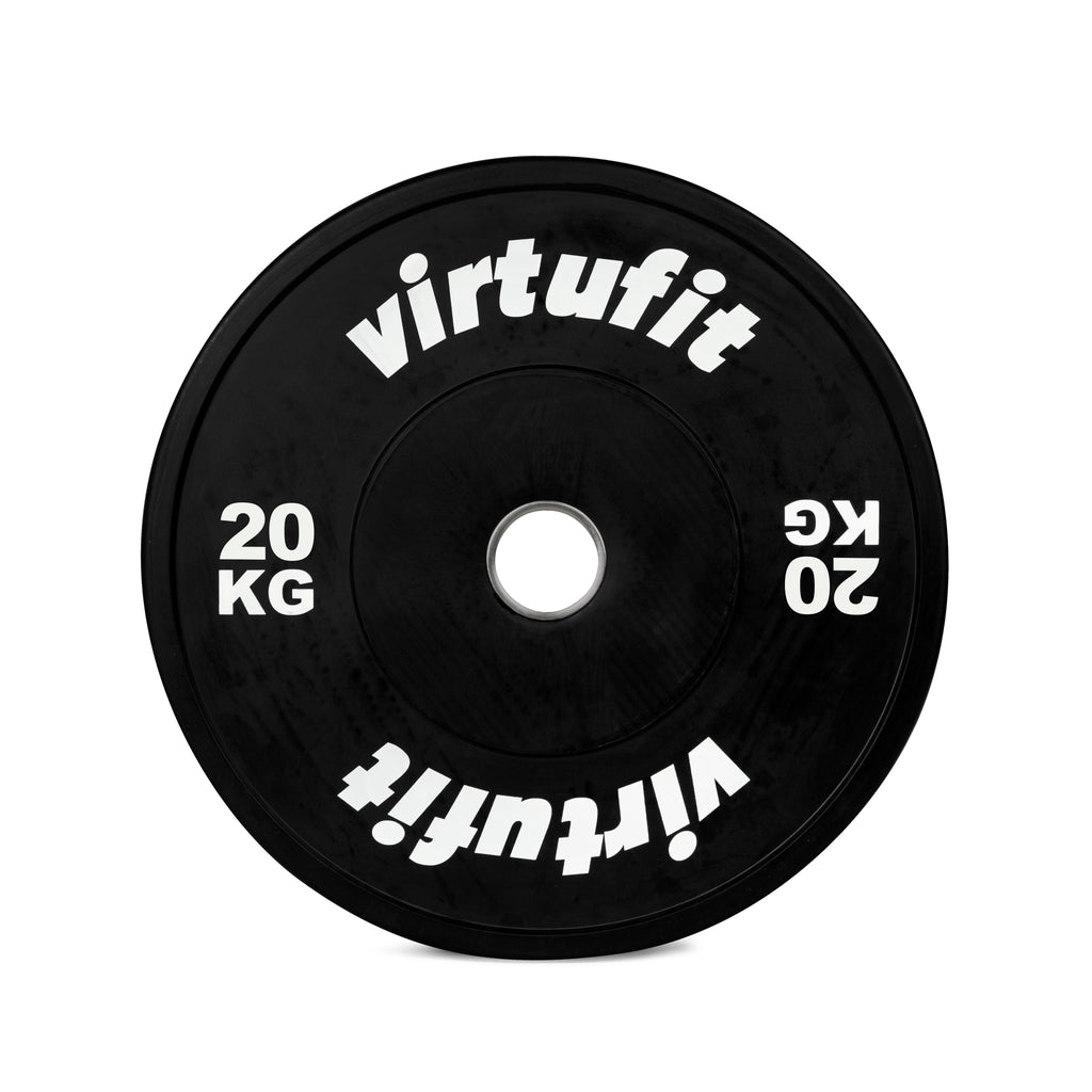VirtuFit Bumper Plate - Olympische Halterschijf van Rubber - 50 mm - 20 kg - Tweedekans