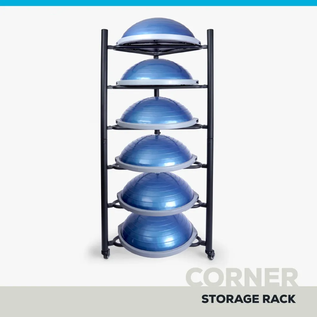 Bosu Opbergrek Hoek voor 6 Bosu Balance Trainers