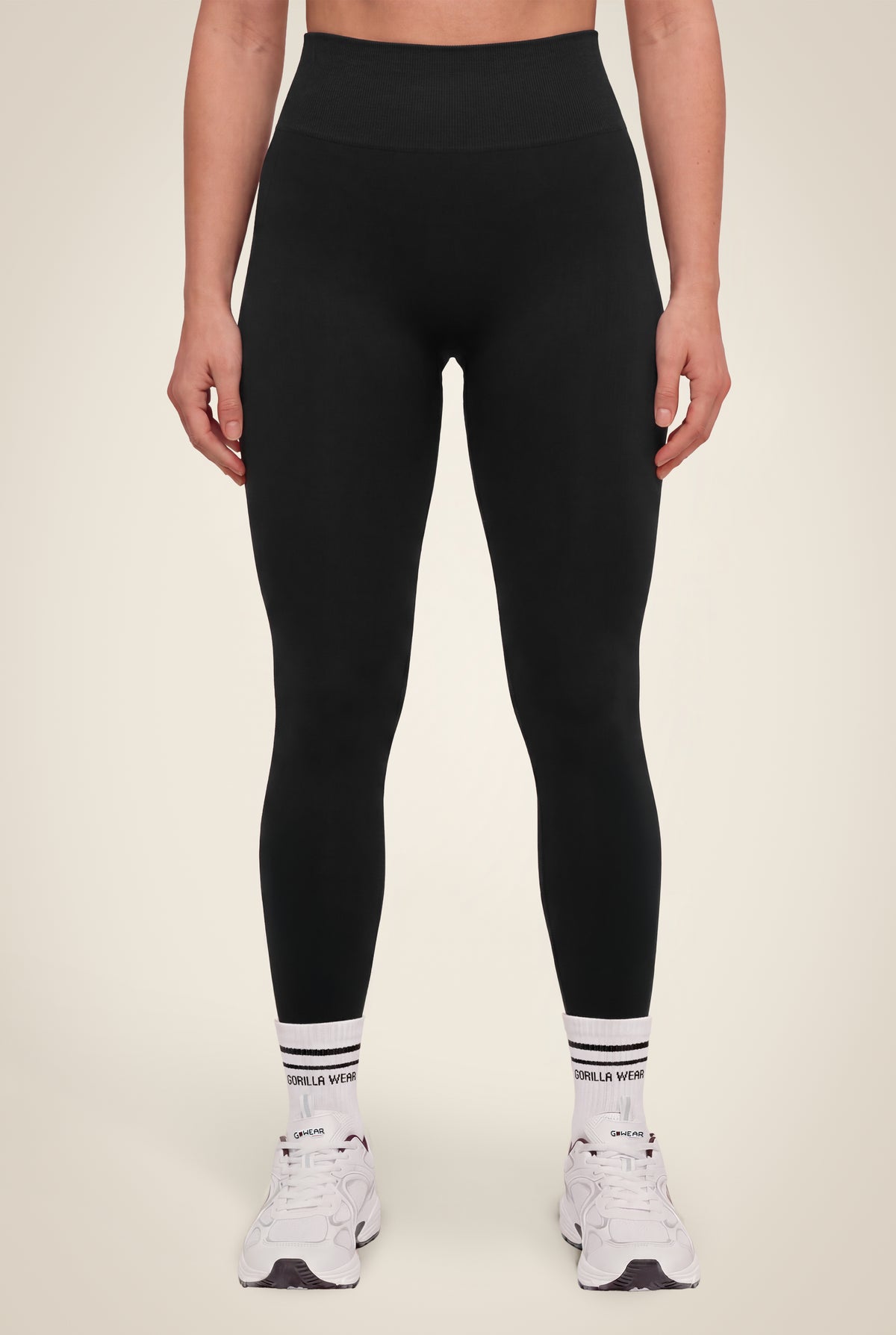Gorilla Wear Florence Seamless Contour Leggings - Zwart