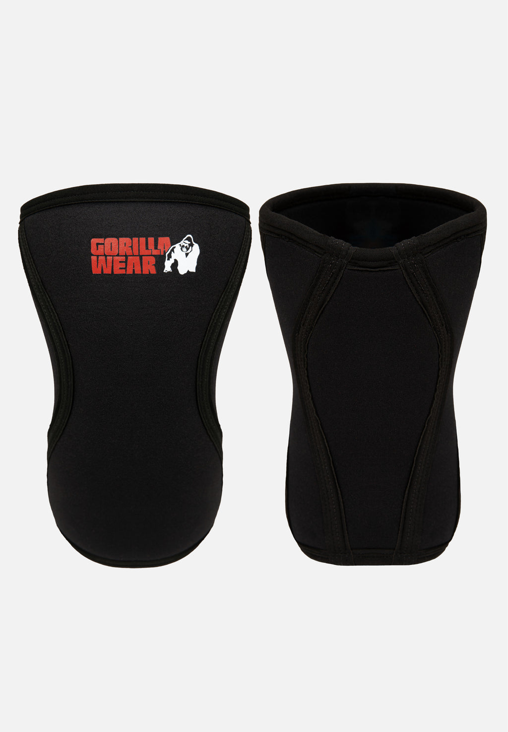 Gorilla Wear 5MM Premium Knee Sleeves - Zwart
