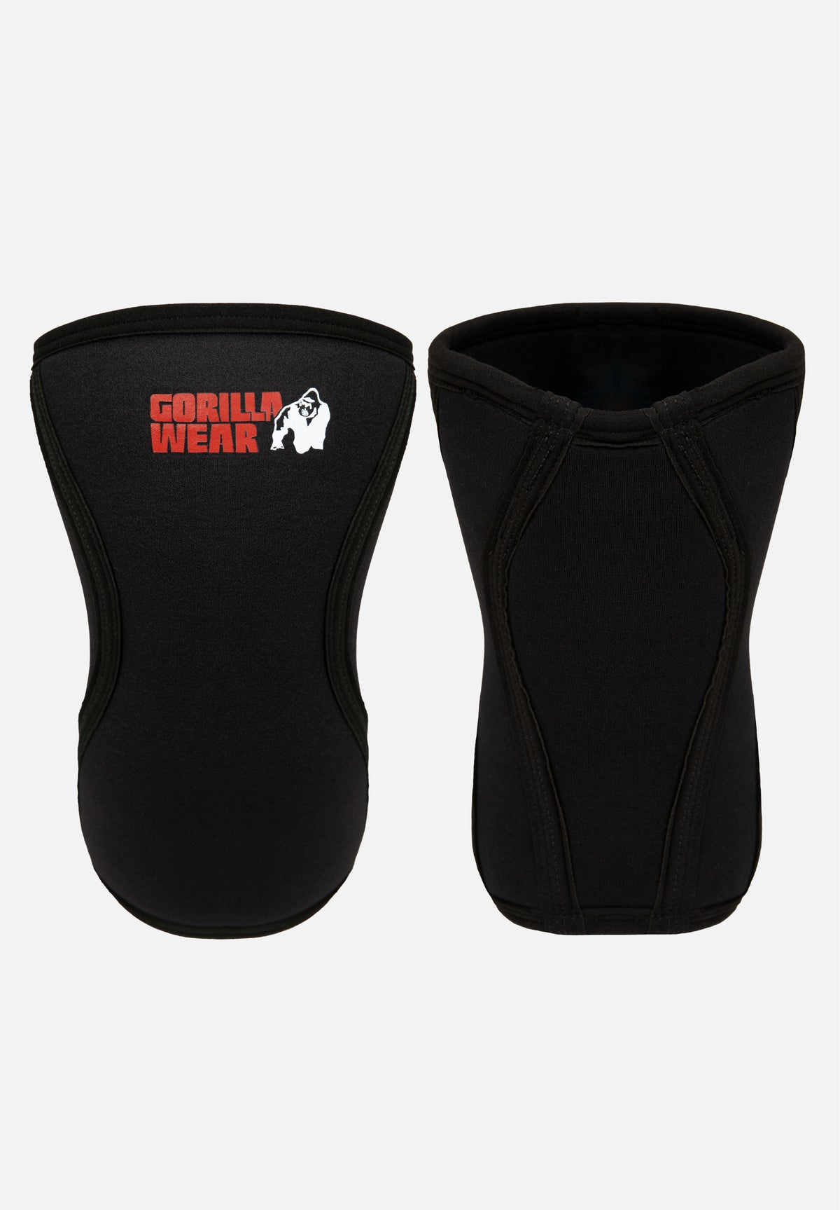 Gorilla Wear 5MM Premium Knee Sleeves - Zwart