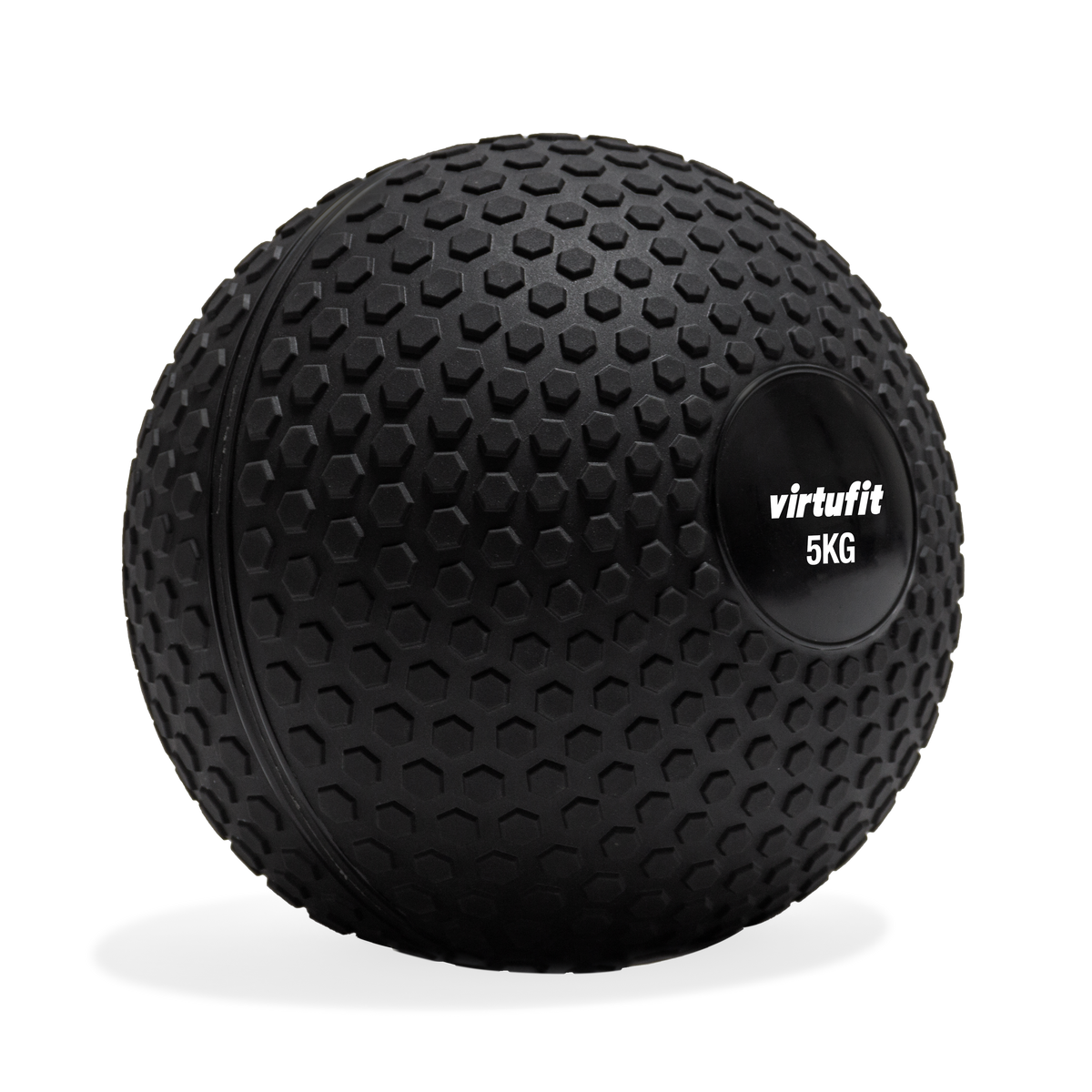 VirtuFit Slam Ball - Fitness Bal - 5 kg - Zwart - Tweedekans