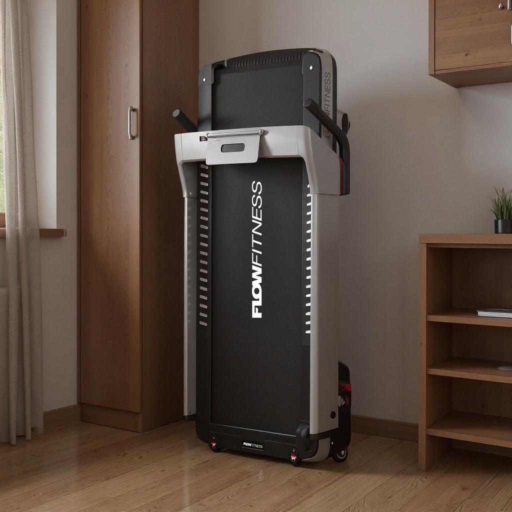 Flow Fitness Runner DTM400i Loopband - 99% Voorgemonteerd - Tweedekans
