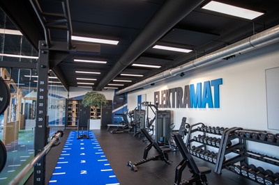 De nieuwe sportschool van Elektramat