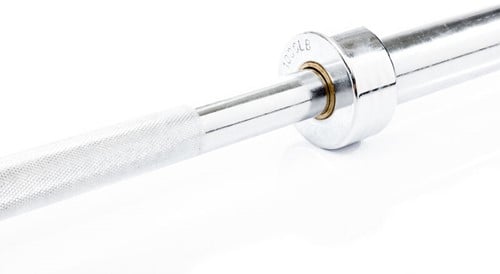 Muscle Power Olympische Halterstang - Chroom - 218 cm