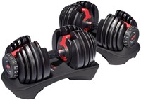 Bowflex selecttech 552 clearance adjustable dumbbell set