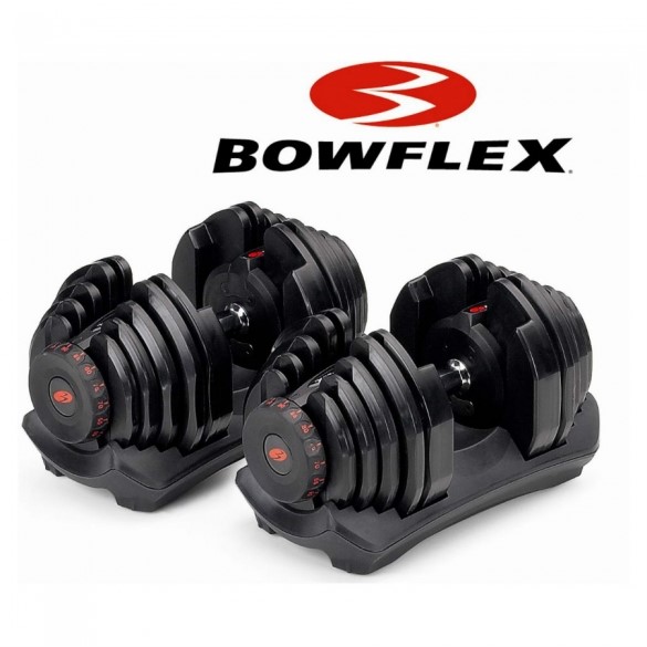 Bowflex 552i Selecttech Dumbellset 23.8 kg