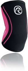 Rehband RX Elleboogbrace - 5 mm - Per stuk - Zwart/Roze
