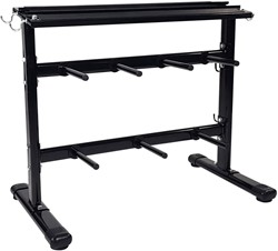 Tunturi Deurtrainer - Fitness-set - Door Gym - Optrekstang - Opdrukstang - Zwart