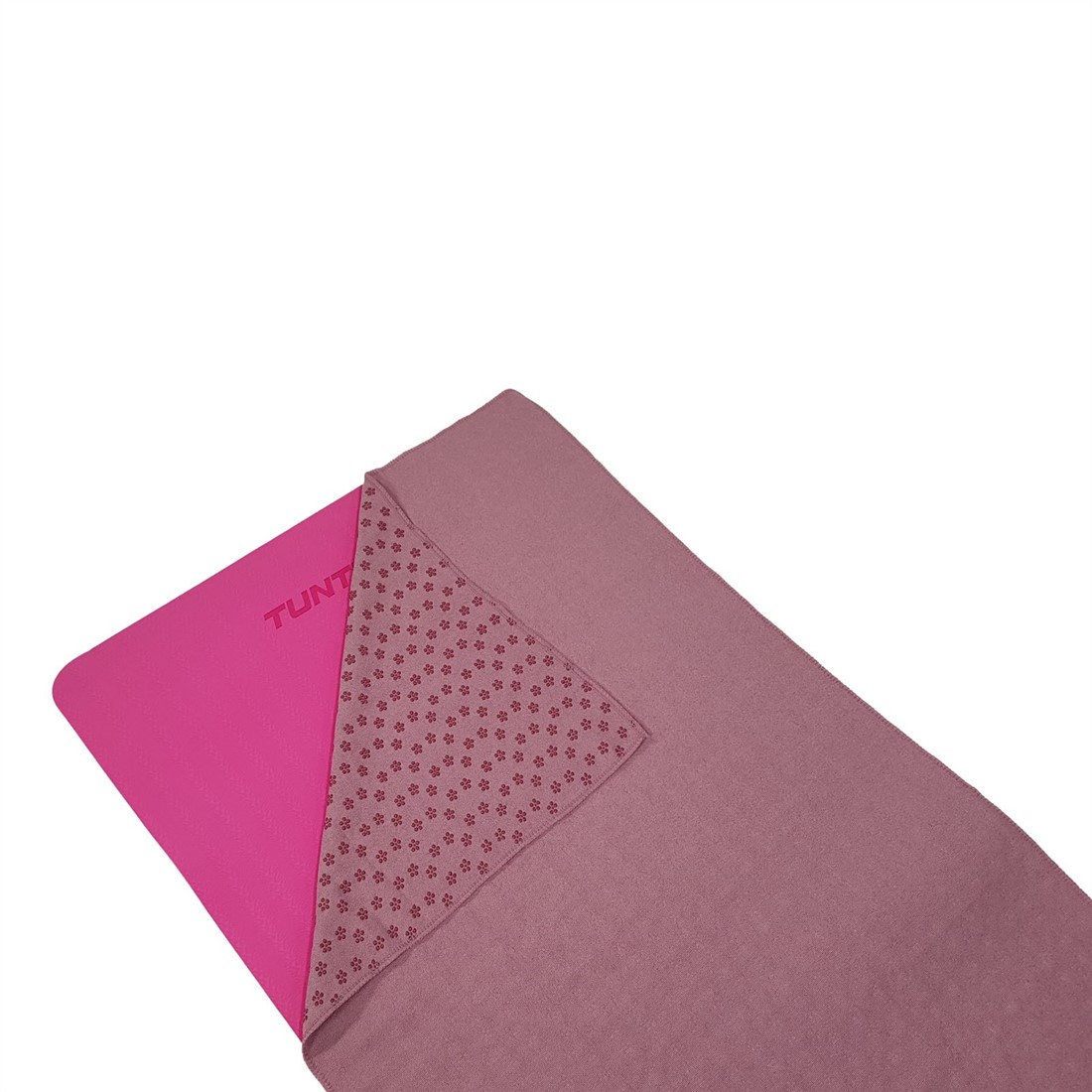 Vertellen Academie Verbeteren Tunturi Siliconen Yoga Handdoek - 183 x 67 cm - Roze | Fitwinkel.nl