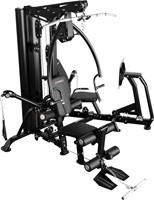 HMS Tytan 101 Multi Gym met Leg Press - Volledig Toestel Schuin Linkervooraanzicht