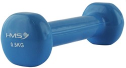 HMS Gietijzeren Dumbbell met Vinyl Coating - 0,5 kg