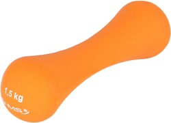 HMS Gietijzeren Dumbbell met Neopreen Coating - 1,5 kg
