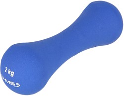 HMS Gietijzeren Dumbbell met Neopreen Coating - 2 kg