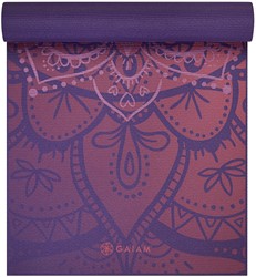 Fitwinkel.nl Gaiam Premium Metallic Yoga Mat - 6 mm - Athenian Rose aanbieding