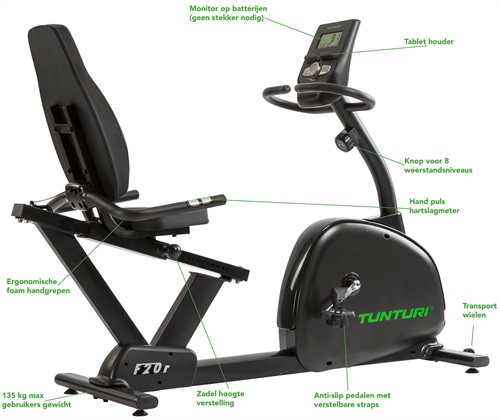Tunturi Competence F20-R Ligfiets