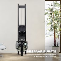 Fluid Rower Apollo Plus Roeitrainer - bespaar ruimte