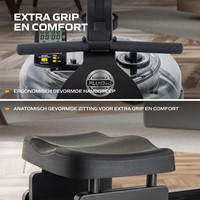 Fluid Rower Apollo Plus Roeitrainer - extra grip