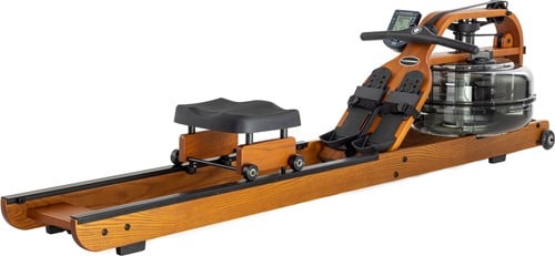 Fluid Rower Viking 3V Roeitrainer - Donker Eiken - Gratis trainingsschema