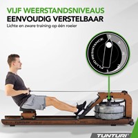 Tunturi Signature R90W Roeitrainer - Rower by Fluid-2