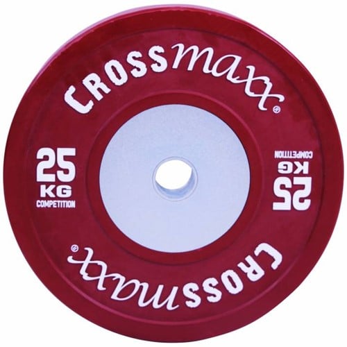 Lifemaxx Crossmaxx Competition Bumper Plate - 25 kg - Afhaal Deal