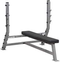 Body-Solid Pro Club Line Olympic Flat Halterbank