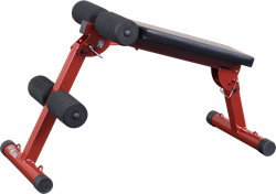 Body-Solid (Best Fitness) Ab Board - Rood