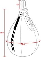 RDX Sports F6 Kara Speedball - Boksbal - Goud-2
