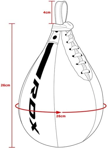 RDX Sports F6 Kara Speedball - Boksbal - Goud-2