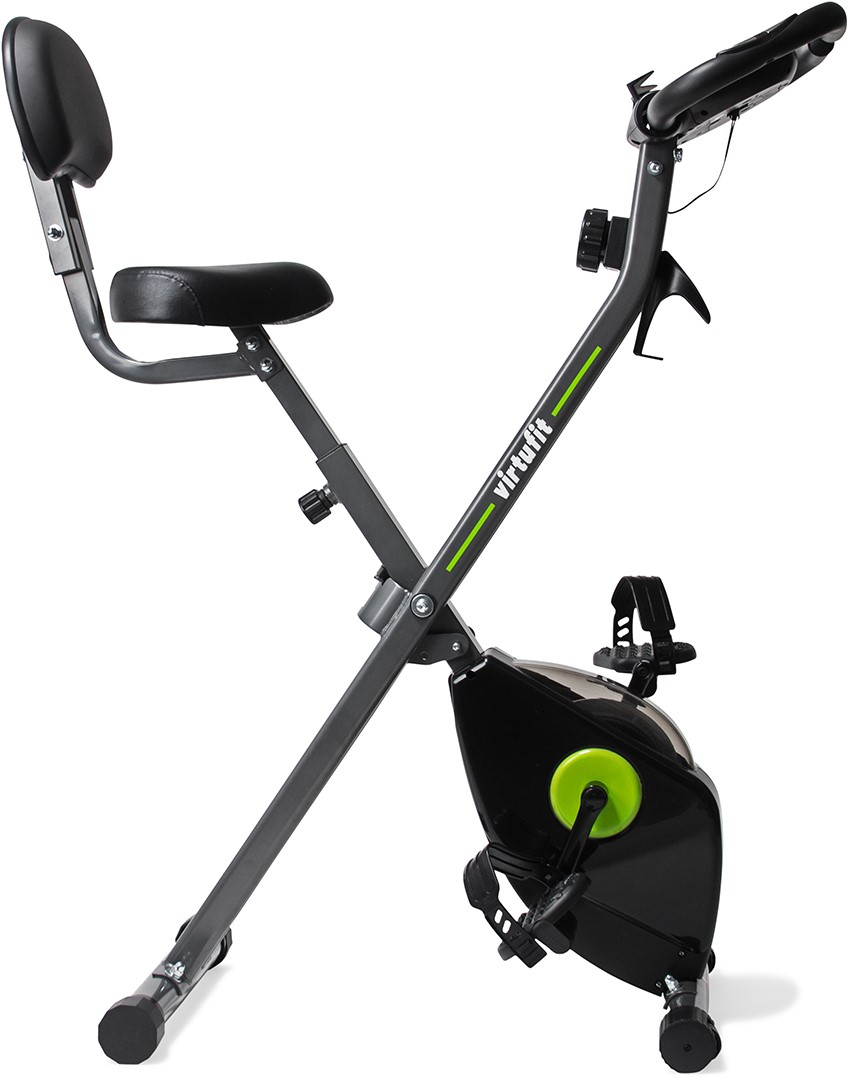 VirtuFit Opvouwbare Hometrainer met Rugleuning en Tablethouder