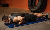 Harbinger Anti-Microbial DuraFoam Fitness Mat - Blauw-2